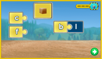 Blend letter sounds game